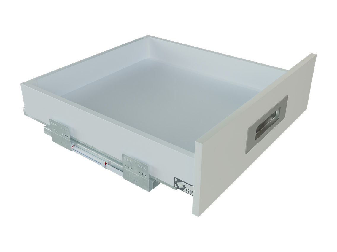 Výsuvný box GIFF PRIME FlatBox L=500 H=84 biela