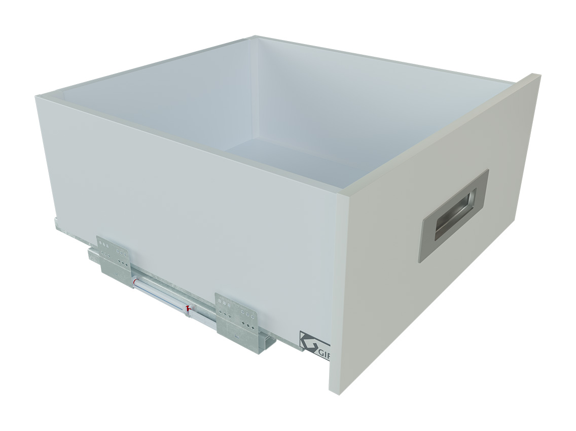 Výsuvný box GIFF PRIME FlatBox L=450 H=199 biela